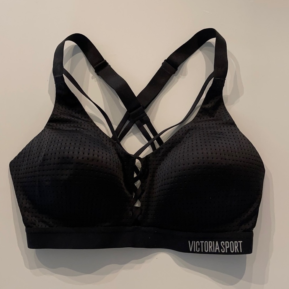 Victoria sport black sport bra